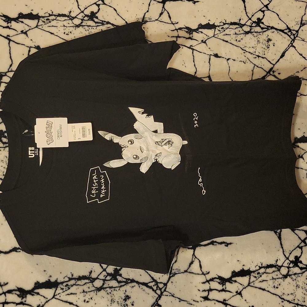 Uniqlo x Daniel Arsham pokemon t-shirt womens szs s l xl